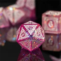 Resin Pink Runes