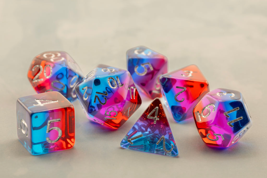 Acrylic Fire and Ice