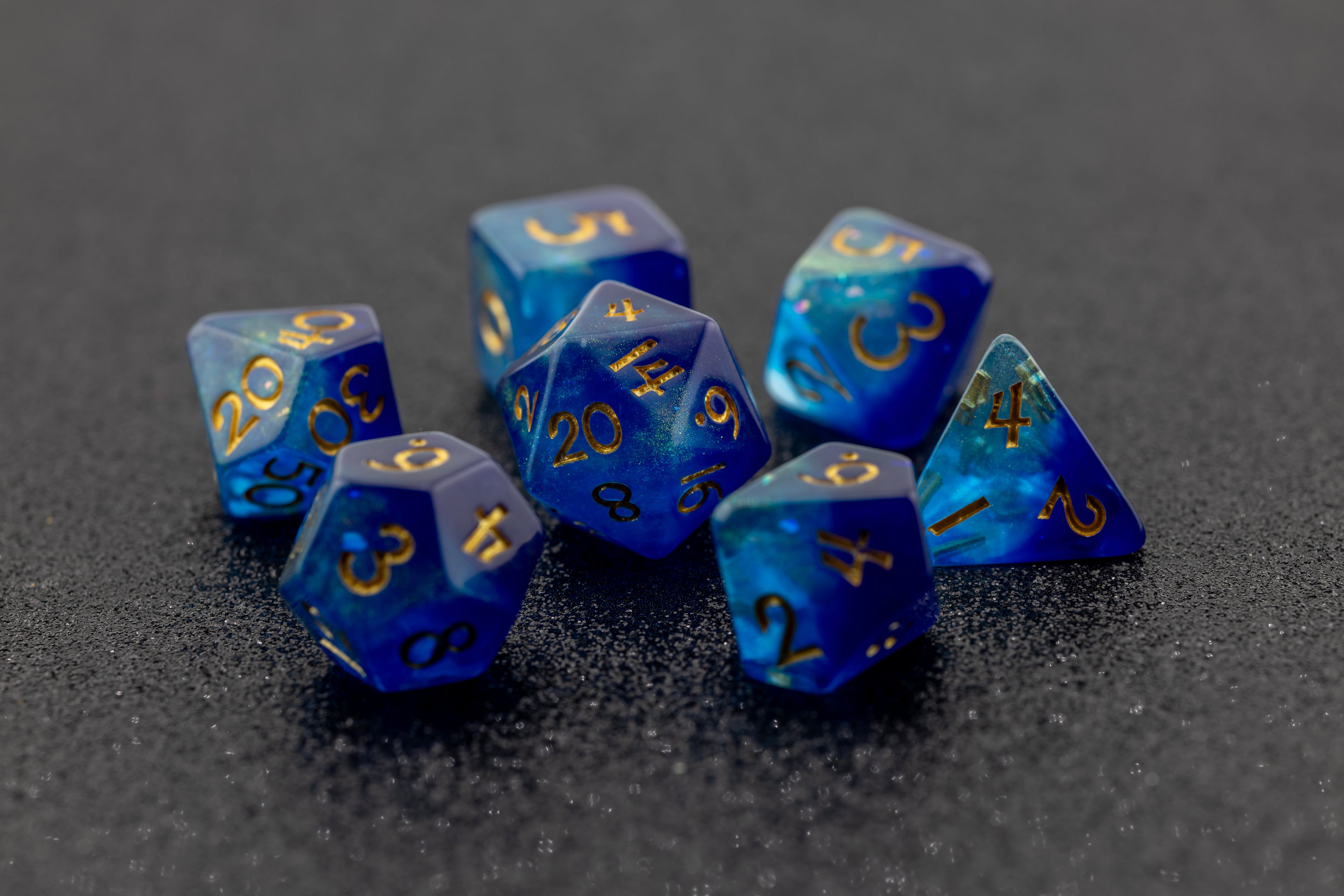 Acrylic Blue Galaxy