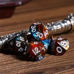 Mini Acrylic Blue/Brown