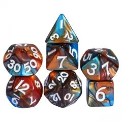 Mini Acrylic Blue/Brown